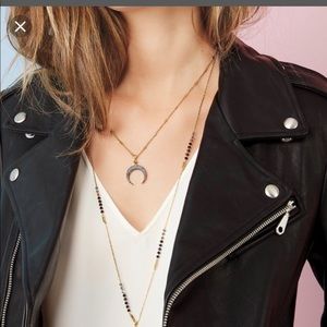 Stella & Dot Rebecca Minkoff Horn Necklace